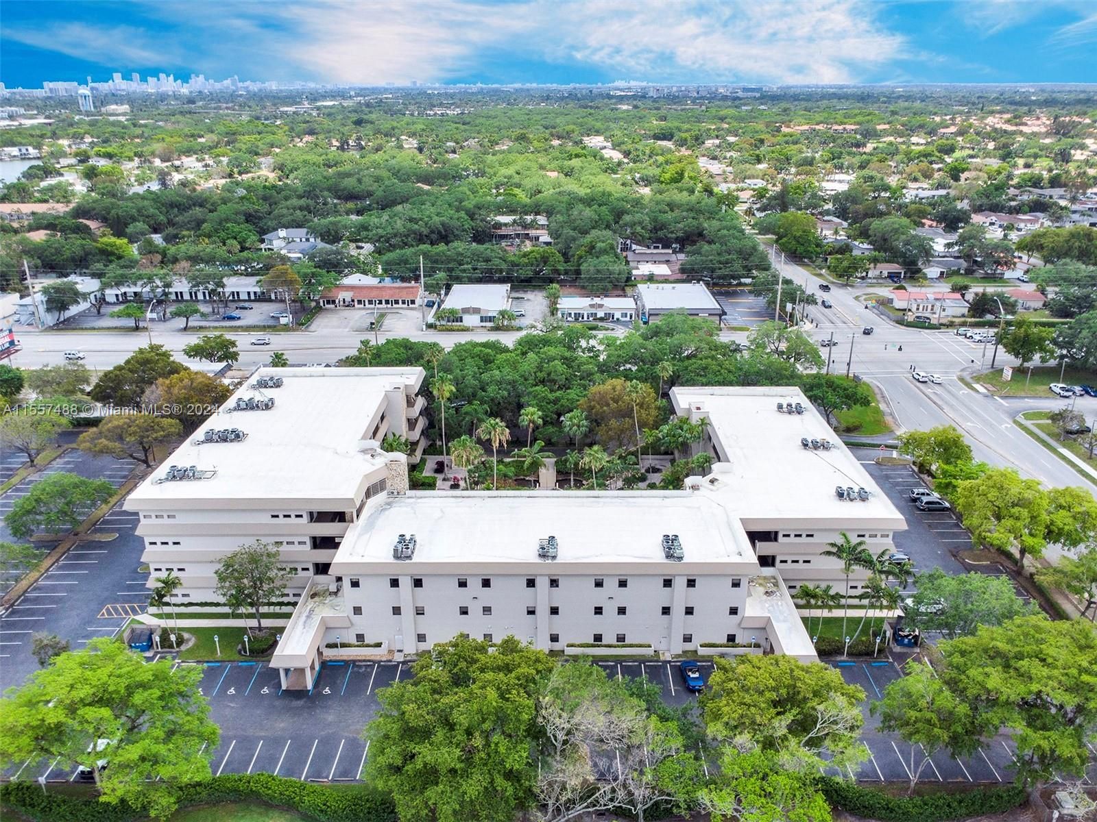 Aerial View of Plaza
