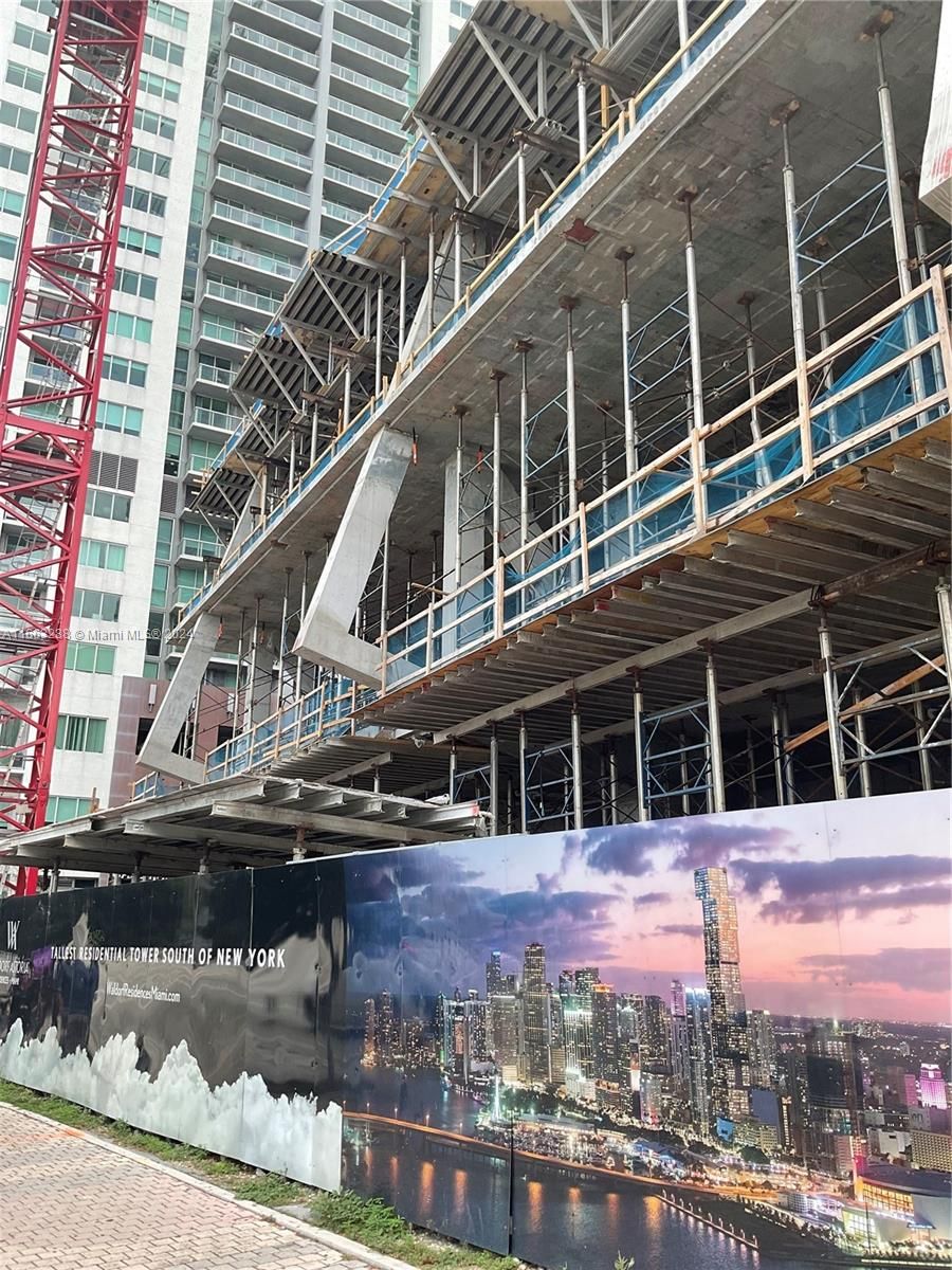 The site of the new Waldorf Astoria Hotel&Residences is only one block away from Loft II. 93% of the units have sold and the few units that remain are priced at about $3000 per sq ft. The least expensive 2br/2ba available is priced at $3.5 million.The transformation of Brickell, Downtown and Miami World Center is extraordinary and those who live and are homeowners there, will be rewarded tremendously.