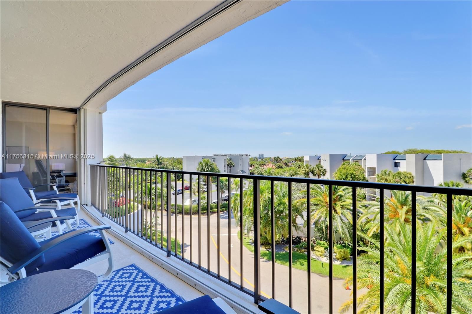 Private balcony
