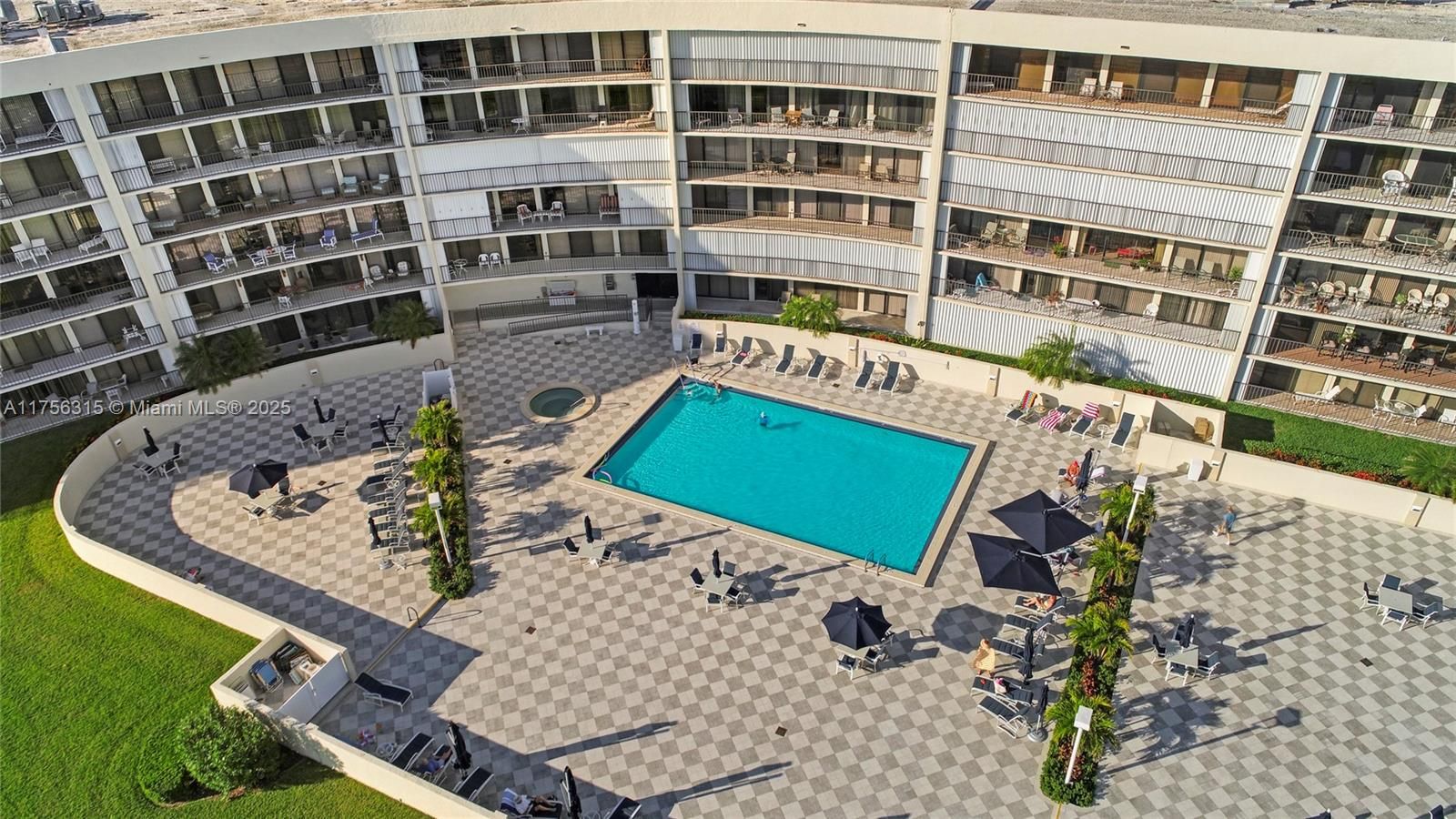 Spacious Pool Deck Area