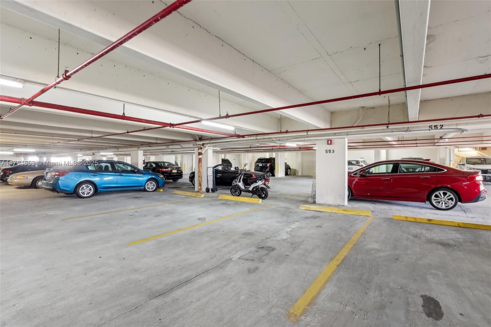 Covered Assigned parking