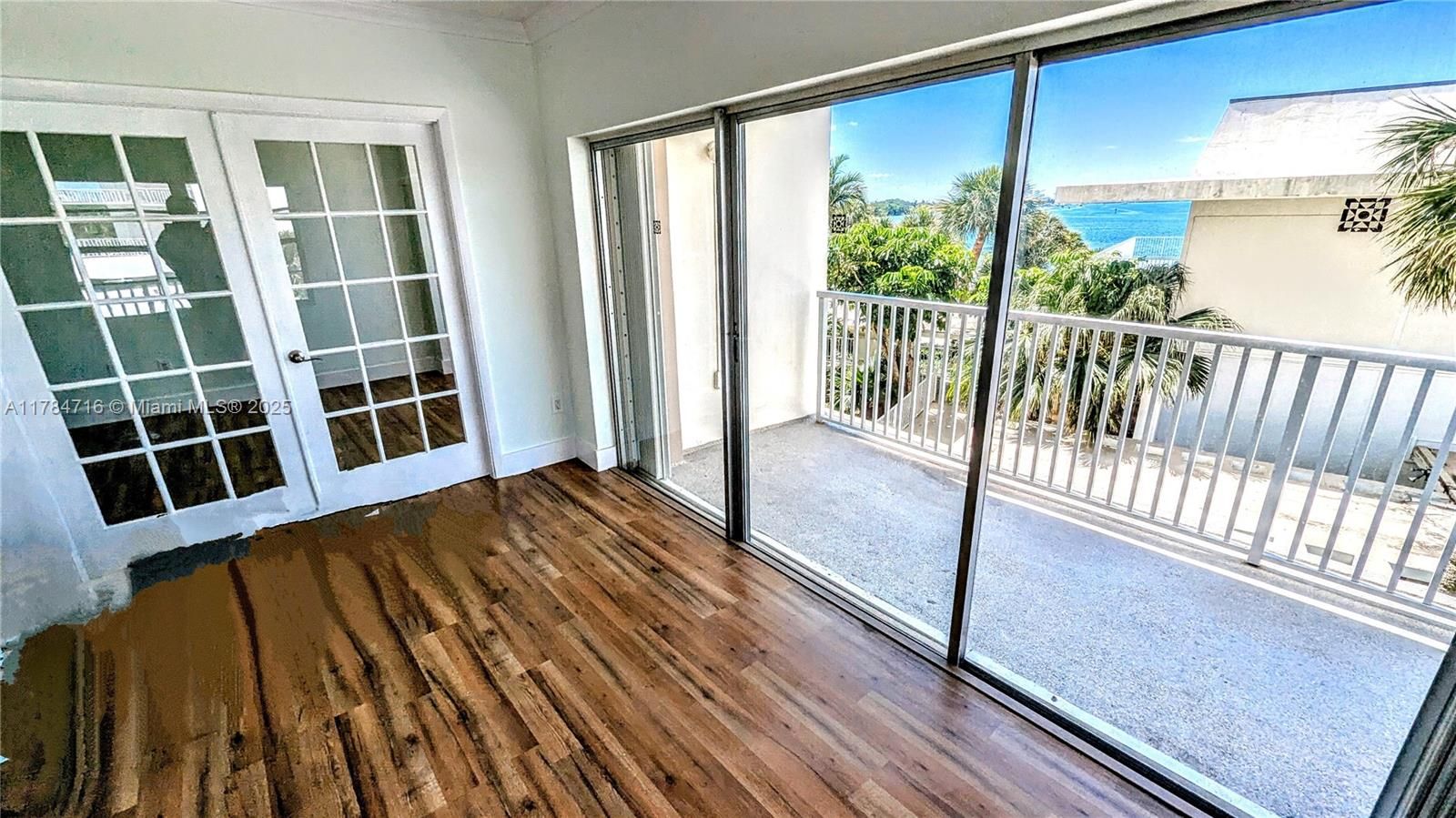 With secluded water and palm trees views