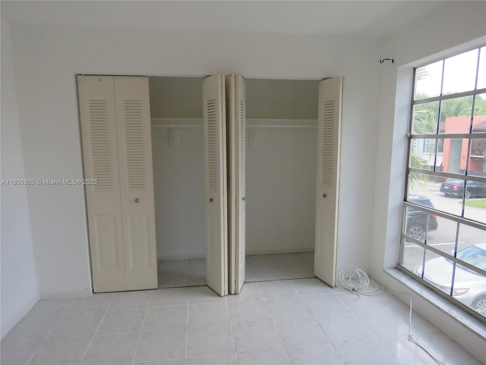 Closet in first bedroom